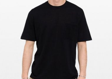 +39MASQ Ανδρικό Μαύρο Everyday Long Sleeve T-Shirt - +39MASQ - 