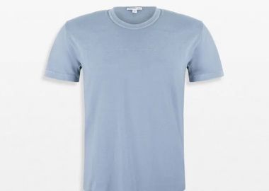 +39MASQ Ανδρικό Μπλε Men's T-Shirt Round Neck - +39MASQ - 