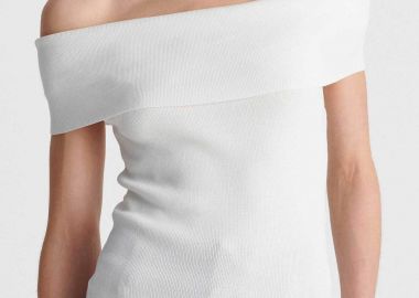 'ALE γυναικεία μπλούζα off shoulder - 8P23418 Λευκό - 'ALE - 
