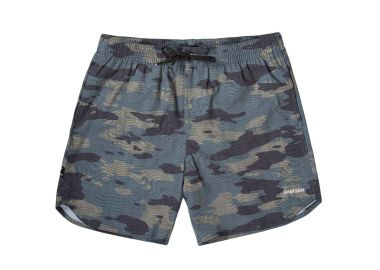 16” CAMO PRINT VOLLEY SHORTS ΜΠΛΕ - EMERSON - 