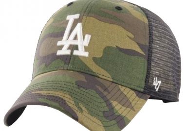 47 Brand Los Angeles Dodgers Branson Ανδρικό Jockey με Δίχτυ Πράσινο Camo B-CBRAN12GWP-CMD - 47 Brand - 