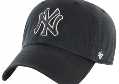 47 Brand New York Yankees MLB Clean Up Cap BNLRGW17GWSBKA - 47 Brand - 