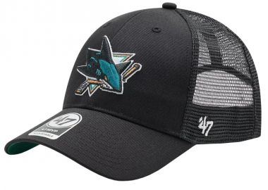 47 Brand NHL San Jose Sharks Branson Cap HBRANS22CTPBK - 47 Brand - 
