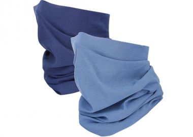 4F 2 Pack Παιδικό Κασκόλ Λαιμός Υφασμάτινος Μπλε 4FJSS23ABDAM026-91A - 4f - 