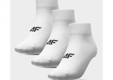 4F 4FAW23USOCF198-10S Αθλητικές Κάλτσες Λευκές - 4f - 