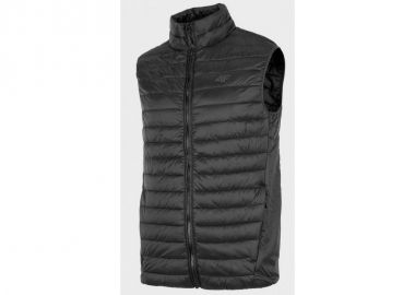 4F Αμάνικο Ανδρικό Μπουφάν Μαύρο 4FSS23TDJAM082-20S - 4f - 