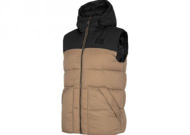 4F Αμάνικο Ανδρικό Μπουφάν Puffer Μπεζ H4Z22-KUMP002-74S - 4f - 