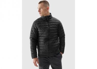 4F Ανδρικό Χειμωνιάτικο Μπουφάν Μαύρο 4FAW23TDJAM239-20S - 4f - 