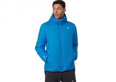 4F Ανδρικό Χειμωνιάτικο Μπουφάν Μπλε H4Z22-KUMP006-33S - 4f - 