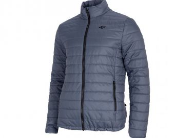 4F Ανδρικό Χειμωνιάτικο Μπουφάν Puffer Αδιάβροχο Μπλε H4L21-KUMP004-25S - 4f - 