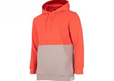 4F Ανδρικό Φούτερ με Κουκούλα και Τσέπες Πορτοκαλί H4Z22-BLM027-70N - 4f - 