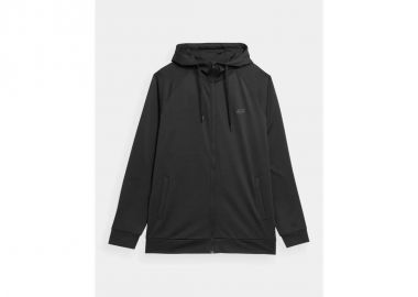 4F Ανδρικό Φούτερ με Κουκούλα Μαύρο 4FSS23TFSWM112-20S - 4f - 