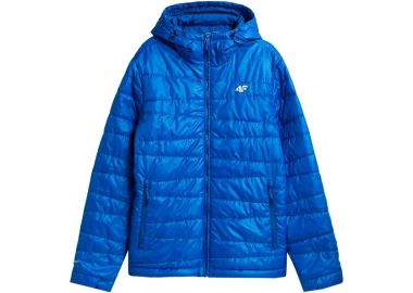 4F Ανδρικό Μπουφάν Puffer για Χειμώνα Μπλε H4Z21-KUMP005-36S - 4f - 