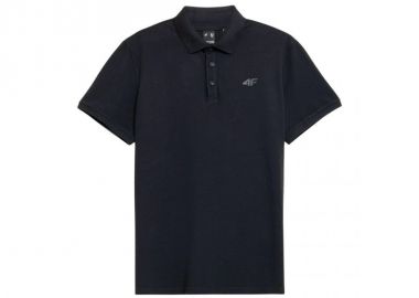 4F Ανδρικό T-shirt Polo Navy NOSH4-TSM356-30S - 4f - 