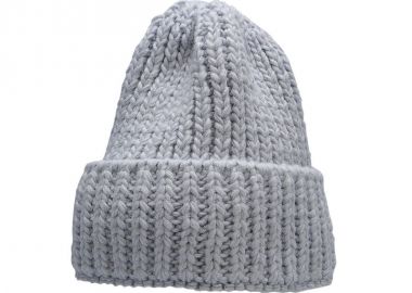 4F Beanie Ανδρικός Σκούφος με Rib Πλέξη σε Γαλάζιο χρώμα H4Z22-CAD017-34S - 4f - 