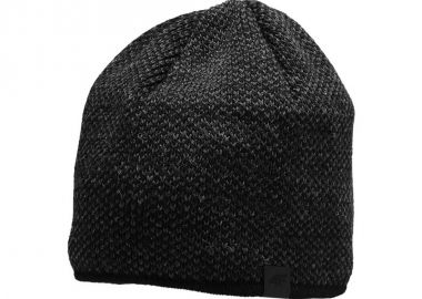 4F Beanie Ανδρικός Σκούφος Πλεκτός σε Μαύρο χρώμα H4Z22-CAM015-20S - 4f - 
