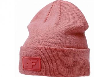 4F Beanie Ανδρικός Σκούφος Πλεκτός σε Πορτοκαλί χρώμα 4FAW23ACAPU319-64S - 4f - 