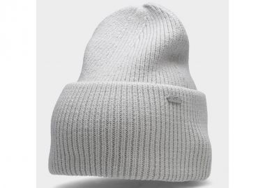 4F Beanie Ανδρικός Σκούφος σε Γκρι χρώμα H4Z22-CAD007-27M - 4f - 