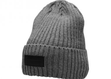 4F Beanie Ανδρικός Σκούφος σε Γκρι χρώμα H4Z22-CAM013-24M - 4f - 