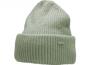 4F Beanie Γυναικείος Σκούφος με Rib Πλέξη σε Πράσινο χρώμα H4Z22-CAD005-47M - 4f - 