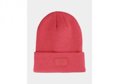 4F Beanie Unisex Σκούφος Πλεκτός σε Ροζ χρώμα 4FAW23ACAPU319-63S - 4f - 
