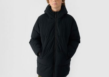 4F BOY'S LONG DOWN JACKET ΜΑΥΡΟ - 4F - 