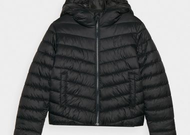 4F BOY'S SYNTHETIC-FILL DOWN JACKET ΜΑΥΡΟ - 4F - 