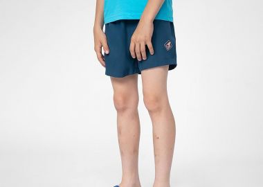 4F BOYS' BOARDSHORTS BEACH SHORTS ΜΠΛΕ - 4F - 
