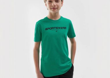 4F BOYS' PRINTED T-SHIRT ΠΡΑΣΙΝΟ - 4F - 