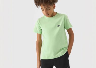 4F BOYS' SWEATPANTS ΜΑΥΡΟ - 4F - 