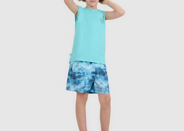 4F BOYS BOARD SWIM SHORTS ΠΟΛΥΧΡΩΜΟ - 4F - 