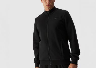 4F FULL-ZIP SWEATSHIRT ΜΑΥΡΟ - 4F - 