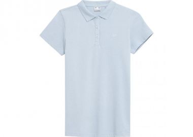 4F Γυναικεία Αθλητική Polo Μπλούζα Κοντομάνικη Γαλάζια NOSH4-TSD355-34S - 4f - 