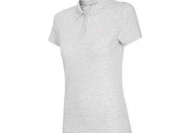 4F Γυναικεία Αθλητική Polo Μπλούζα Κοντομάνικη Λευκή NOSH4-TSD007-10S - 4f - 
