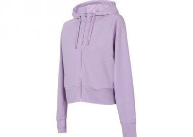 4F Γυναικεία Ζακέτα Φούτερ Μωβ H4Z22-BLD027-52S - 4f - 