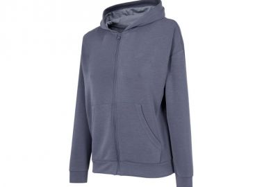 4F Γυναικεία Ζακέτα Φούτερ Μπλε H4Z22-BLD041-32S - 4f - 