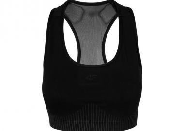 4F Γυναικείο Αθλητικό Μπουστάκι Μαύρο H4Z22-STAD011-20S - 4f - 