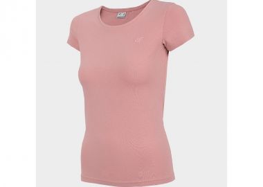 4F Γυναικείο Αθλητικό T-shirt Ροζ H4L22-TSD350-56S - 4f - 