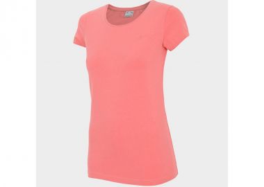 4F Γυναικείο Αθλητικό T-shirt Ροζ H4L22-TSD350-63S - 4f - 