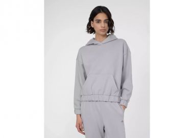 4F Γυναικείο Φούτερ Γκρι 4FSS23TSWSF255-25S - 4f - 