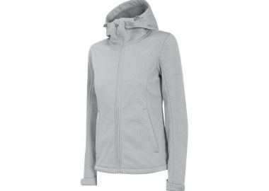 4F Γυναικείο Μπουφάν Γκρι H4Z22-SFD350-27M - 4f - 