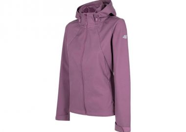 4F Γυναικείο Μπουφάν Μωβ H4Z22-SFD001-52S - 4f - 