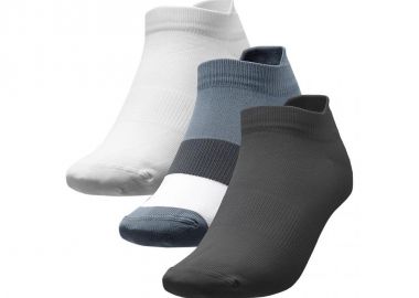 4F H4L22-SOD002-22S Αθλητικές Κάλτσες Πολύχρωμες 3 Ζεύγη - 4f - 