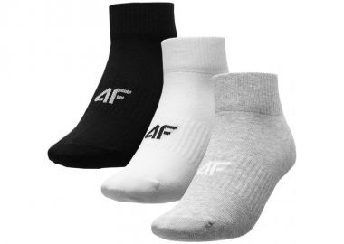 4F H4L22-SOD303-27M Αθλητικές Κάλτσες Πολύχρωμες 3 Ζεύγη - 4f - 