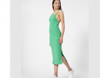 4F Καλοκαιρινό Mini Φόρεμα Πράσινο 4FSS23TDREF052-41N - 4f - 