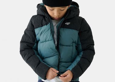 4F KIDS' SYNTHETIC-FILL DOWN JACKET ΠΡΑΣΙΝΟ - 4F - 
