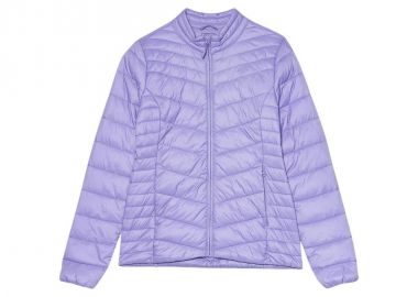 4F Κοντό Γυναικείο Αμάνικο Puffer Μπουφάν για Χειμώνα Μωβ 4FSS23TDJAF092-52S - 4f - 