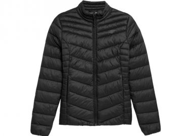 4F Κοντό Γυναικείο Puffer Μπουφάν για Χειμώνα Μαύρο 4FSS23TDJAF094-20S - 4f - 