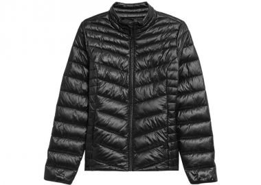 4F Κοντό Γυναικείο Puffer Μπουφάν για Χειμώνα Μαύρο H4Z21-KUDP002-20S - 4f - 