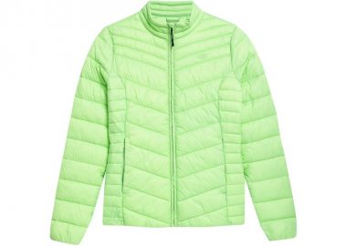 4F Κοντό Γυναικείο Puffer Μπουφάν για Χειμώνα Πράσινο 4FFSS23TDJAF094-41S - 4f - 